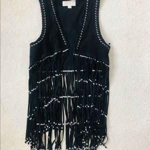Michael Kors Fringe Vest